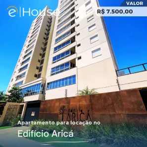 Apartamento com 3 Quartos para alugar, 123m² no Setor Residencial Granville I, Rondonópolis