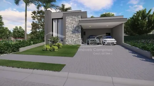Casa de Condomínio com 3 Quartos à venda, 219m² no Parque Brasil 500, Paulínia