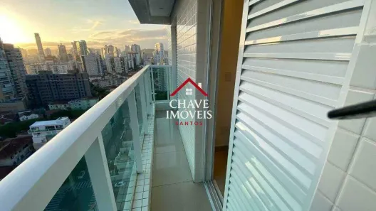 Apartamento com 2 Quartos à venda, 57m² no Embaré, Santos