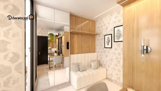 Apartamento com 1 Quarto à venda, 39m² no Batel, Curitiba