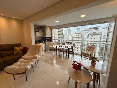 Apartamento com 3 Quartos à venda, 100m² no José Menino, Santos