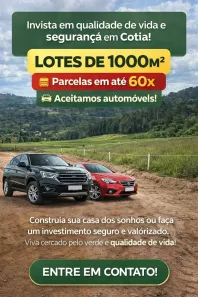 Lote/Terreno à venda, 1000m² no Jardim Santa Izabel, Cotia