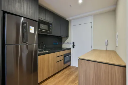 Apartamento com 1 Quarto para alugar, 35m² no Indianópolis, São Paulo