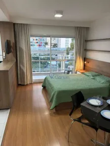 Apartamento com 1 Quarto para alugar, 40m² no Brooklin Paulista, São Paulo