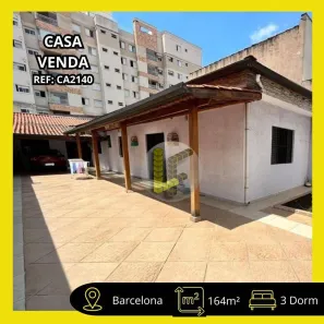 Casa com 3 Quartos à venda, 164m² no Barcelona, São Caetano do Sul