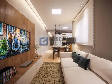 Apartamento com 2 Quartos à venda, 49m² no Vila Assunção, Santo André