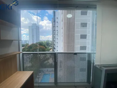 Apartamento com 1 Quarto para alugar, 27m² no Moema, São Paulo