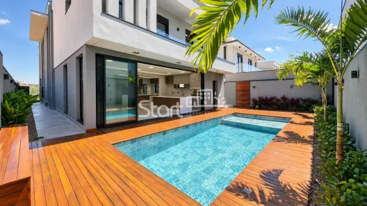 Casa de Condomínio com 5 Quartos à venda, 365m² no Loteamento Residencial Arborais, Campinas