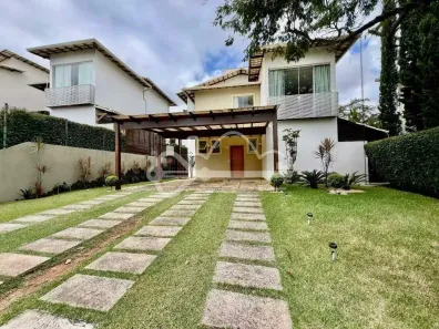 Casa de Condomínio com 3 Quartos para alugar, 381m² no Garças, Belo Horizonte
