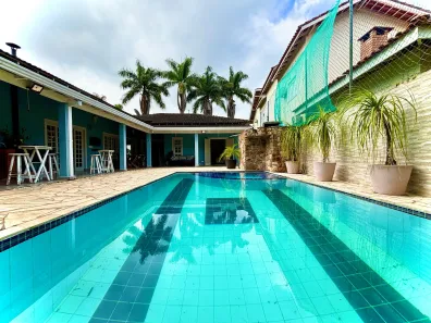 Casa de Condomínio com 4 Quartos à venda, 159m² no Balneário Praia do Pernambuco, Guarujá