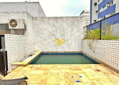 Cobertura com 4 Quartos para alugar, 270m² no Boqueirão, Santos