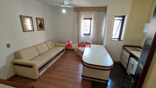 Flat com 1 Quarto para alugar, 40m² no Jardim Paulista, São Paulo