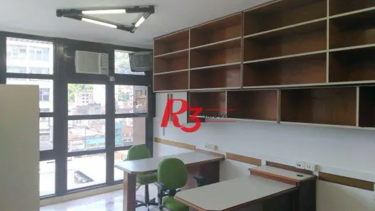 Sala Comercial para venda ou aluguel, 42m² no Vila Belmiro, Santos