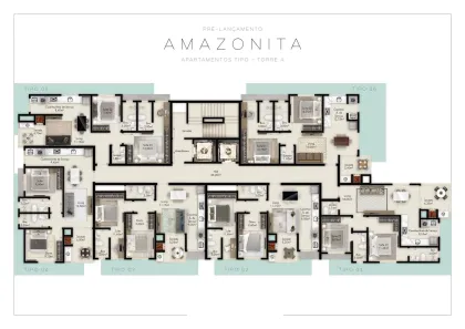 Apartamento com 2 Quartos à venda, 61m² no Morretes, Itapema