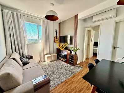 Apartamento com 1 Quarto para alugar, 44m² no Ponta da Praia, Santos
