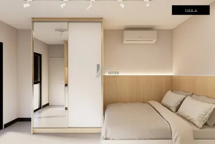 Flat com 1 Quarto à venda, 26m² no Pantanal, Florianópolis
