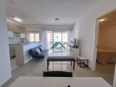 Apartamento com 1 Quarto para venda ou aluguel, 50m² no Sítio Tamboré Alphaville, Barueri