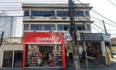 Sala Comercial à venda, 42m² no Macuco, Santos