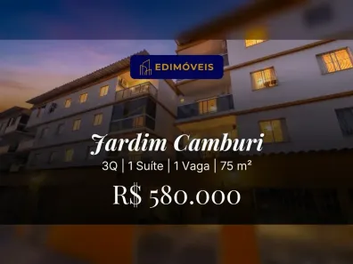 Apartamento com 3 Quartos à venda, 75m² no Jardim Camburi, Vitória