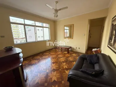 Apartamento com 2 Quartos para alugar, 110m² no Pompéia, Santos