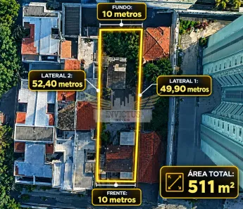 Lote/Terreno à venda, 511m² no Vila Guiomar, Santo André