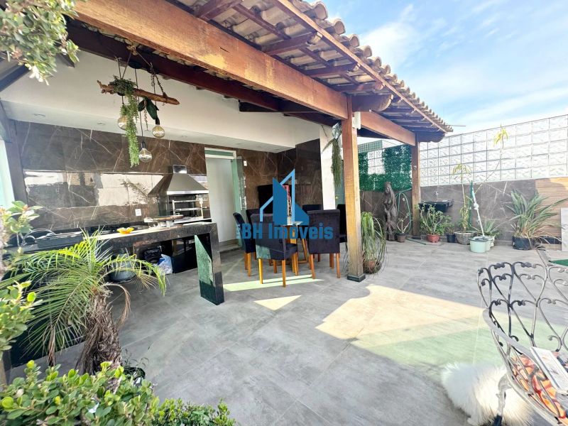 Cobertura com 3 quartos — Castelo, Belo Horizonte