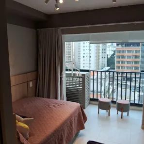 Apartamento com 1 Quarto para alugar, 25m² no Paraíso, São Paulo