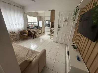 Apartamento com 1 Quarto para alugar, 47m² no Enseada, Guarujá