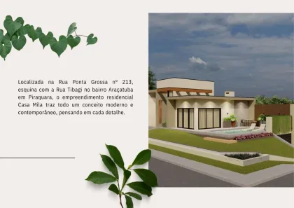 Casa com 2 Quartos à venda, 192m² no Planta Araçatuba, Piraquara