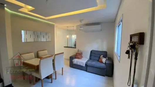 Casa de Condomínio com 2 Quartos à venda, 70m² no Sítio do Campo, Praia Grande