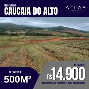 Lote/Terreno à venda, 500m² no Parque Bahia, Cotia