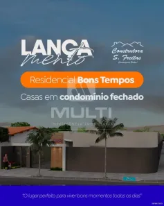 Casa de Condomínio com 2 Quartos à venda, 48m² no Loteamento Luizote de Freitas IV, Uberlândia
