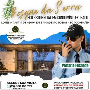 Lote/Terreno à venda, 450m² no Brigadeiro Tobias, Sorocaba