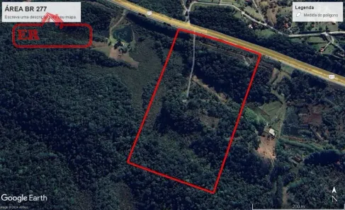 Fazenda/Sítio à venda, 121000m² no Borda do Campo, São José dos Pinhais