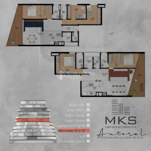 Apartamento com 3 Quartos à venda, 112m² no São João, Porto Alegre