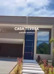 Casa de Condomínio com 3 Quartos à venda, 200m² no Jardins Nápoles, Senador Canedo