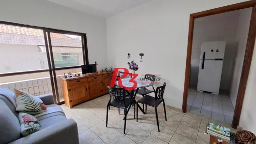 Apartamento com 1 Quarto à venda, 46m² no Embaré, Santos