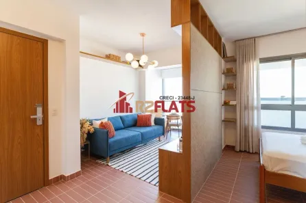 Apartamento com 1 Quarto para alugar, 25m² no Consolação, São Paulo