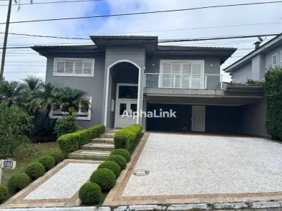 Casa de Condomínio com 4 Quartos para venda ou aluguel, 430m² no Residencial Morada dos Lagos, Barueri