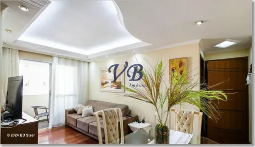 Apartamento com 3 Quartos à venda, 90m² no Vila Gilda, Santo André