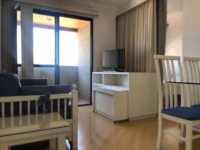 Apartamento com 1 Quarto para alugar, 45m² no Mirandópolis, São Paulo