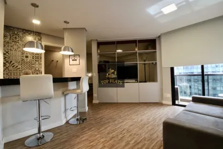 Flat com 1 Quarto para alugar, 40m² no Itaim Bibi, São Paulo