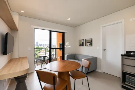 Apartamento com 1 Quarto para alugar, 34m² no Portão, Curitiba
