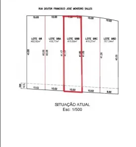 Lote/Terreno à venda, 415m² no Bairro das Palmeiras, Campinas