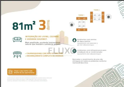 Apartamento com 3 Quartos à venda, 10m² no Núcleo Residencial Presidente Geisel, Bauru