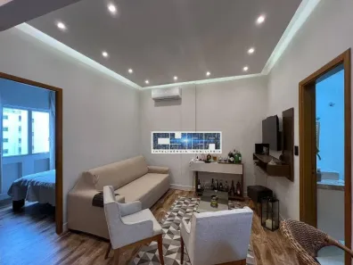 Apartamento com 2 Quartos para alugar, 60m² no Gonzaga, Santos