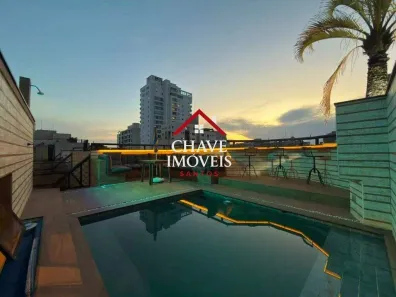 Cobertura com 3 Quartos à venda, 197m² no Ponta da Praia, Santos