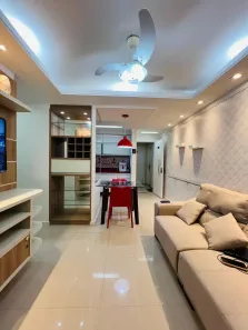 Apartamento com 2 Quartos para alugar, 62m² no Calhau, São Luís