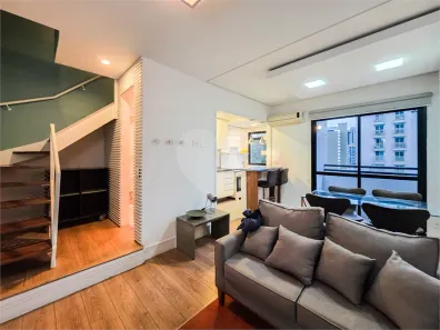 Apartamento com 1 Quarto para alugar, 60m² no Pinheiros, São Paulo