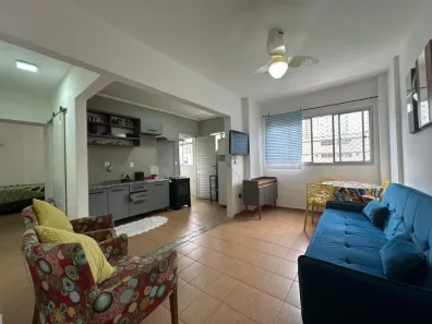Apartamento com 1 Quarto para alugar, 50m² no Aviação, Praia Grande